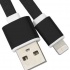 BRobotix Cable de Carga USB A Macho - Lightning Macho, 20cm, Negro, para iPhone/iPad  2