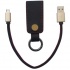 BRobotix Cable USB Macho - Micro-USB B Macho, 25cm, Negro  2