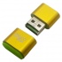 BRobotix Lector de Memoria 170188D, MicroSD, USB 2.0, Dorado  2