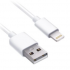 BRobotix Cable de Carga Lightning Macho - USB A Macho, 3 Metros, Blanco, para iPod/iPhone/iPad  1