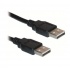BRobotix Cable USB 1.1 A Macho - USB 1.1 A Macho, 1.8 Metros, Negro  1