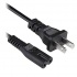 BRobotix Cable de Poder para Cargador de Laptop, 1.2 Metros, Negro  1