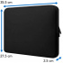 BRobotix Funda de Neopreno 256014 para Laptop 14", Negro - Imagen adicional 5