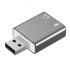 Brobotix Adaptador de Audio USB - 2x 3.5mm, Gris  3