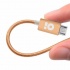 Brobotix Cable USB A Macho - Micro USB B Macho, 1 Metros, Dorado  2