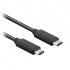 BRobotix Cable USB C Macho - USB C Macho, 2 Metros, Negro  1