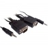 BRobotix Cable VGA/3.5mm Macho - VGA/3.5mm Macho, 22.5 Metros, Negro  1