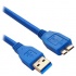 BRobotix Cable USB Macho - Micro-USB B Macho, 1 Metros, Azul  1