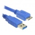 BRobotix Cable USB 3.0 A Macho - Micro USB B Macho, 1.8 Metros, Azul  1