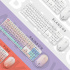 Kit de Teclado y Mouse BRobotix 406993, Inalámbrico, USB/Bluetooth, Blanco, Español - Imagen adicional 7