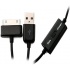 BRobotix Cable y Cargador para Samsung Galaxy Tab, USB 2.0, Negro  2