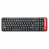 Kit de Teclado y Mouse Brobotix 6000632, Inalámbrico, USB, Negro/Rojo (Español)  2