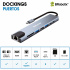 BRobotix Docking Station  8 en 1 USB C, 2x USB 3.0, 1x SD, 1x Micro SD, 1x HDMI, 1x RJ-45, 2x USB C, Plata  4