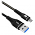 BRobotix Cable USB A Macho - MicroUSB B Macho, 1 Metro, Negro  1