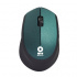 Mouse Ergonómico BRobotix Óptico 6000779, Inalámbrico, USB, 1000DPI, Verde/Negro  3