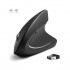 Mouse Ergonómico BRobotix 6000816, Inalámbrico, Óptico, 1.600DPI, RF Inalámbrico, Negro