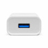 BRobotix Cargador de Pared 6001318, 5V, 1x USB-A, Blanco ― incluye Cable USB A - USB C  3