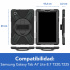 BRobotix Funda de Silicona para Tablet Samsung Galaxy Tab A7 Lite 8.7", Negro  6