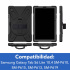 BRobotix Funda Uso Rudo con Correa y Giro 360° para Samsung Galaxy Tab S6 Lite, Negro  7
