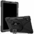 BRobotix Funda Uso Rudo con Correa y Giro 360° para Samsung Galaxy Tab S6 Lite, Negro  4