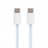 BRobotix Cable USB C Macho - USB C Macho, 1 Metro, Azul  1