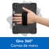 BRobotix Funda de uso rudo, con correa y giro 360º para iPad 12.9" Pro (2018/2020/2021/2022), Negro  5