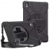 BRobotix Funda Uso Rudo con Correa y Giro 360° para Tablet Lenovo P11/TB-J606F/J607F/J616F/TB-J606X, Negro  2