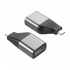 BRobotix Adaptador USB-C Macho - DisplayPort Hembra, Negro/Gris  1