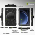 BRobotix Funda Uso Rudo de Silicona para Tablet Galaxy Tab A9 X110/X115/X117 8.7", Negro   3