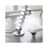 BRobotix Organizador de Cables Vertical, Plata - Imagen adicional 3