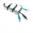 BRobotix Organizador de Cables Vertical, Plata - Imagen adicional 2
