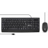 Kit de Teclado y Mouse BRobotix 6007198, Alámbrico, USB, Negro, Español  1