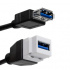 BRobotix Cable USB-A Hembra - USB-A Hembra, 10cm - Imagen adicional 1