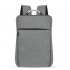 BRobotix Mochila CHAMPION de Poliéster para Laptop 17", Gris