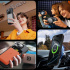 BRobotix Funda 6008140 para iPhone 16 Pro Max, Negro - Imagen adicional 1