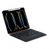 BRobotix Funda con Teclado para iPad A16 10.9", Negro