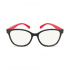 Brobotix Lentes Anti-Radiación para Computadora 651756, para Niños, Negro/Rojo  2