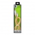 BRobotix Cable de Carga Lightning Macho - USB A Macho, 1 Metro, Amarillo, para iPhone/iPad  1