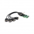 BRobotix Tarjeta PCI Express Serial de 4 Puertos, RS-232