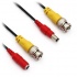 BRobotix Cable Coaxial BNC/DC Power Macho - BNC/DC Power Hembra, 20 Metros, Negro  2