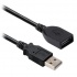 BRobotix Cable USB A Macho - USB A Hembra, 30cm, Negro  1