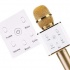 BRobotix Micrófono Karaoke 832467, Inalámbrico, USB, Dorado/Blanco  3