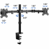 Brobotix Soporte de Escritorio para 2 Monitores 13" a 32”, 8 Kg, Negro  10