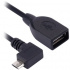 BRobotix Cable Adaptador Micro USB Macho - USB-OTG Hembra, Negro  2
