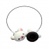 BRobotix Audífonos 973426W, Alámbrico, 1.2 Metros, Diseño Oso Blanco