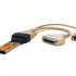 BRobotix Cable DB-9 Macho - Conector Paralelo Hembra, Multicolor  4