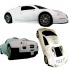 BRobotix Bugatti SC-885, MP3/MP4, microSD, USB 2.0, Blanco  1