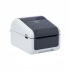 Brother TD-4420DN, Impresora de Etiquetas, Térmica Directa, 203 x 203DPI, WiFi, Bluetooth, RJ-45, USB 2.0, RS-232, Gris/Blanco - Imagen adicional 2