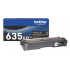 Cartucho Brother TN635XXLBK Súper Alto Rendimiento Negro, 7.500 Páginas