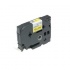 Cinta Brother TZ-651 Negro sobre Amarillo, 24mm x 8m  1